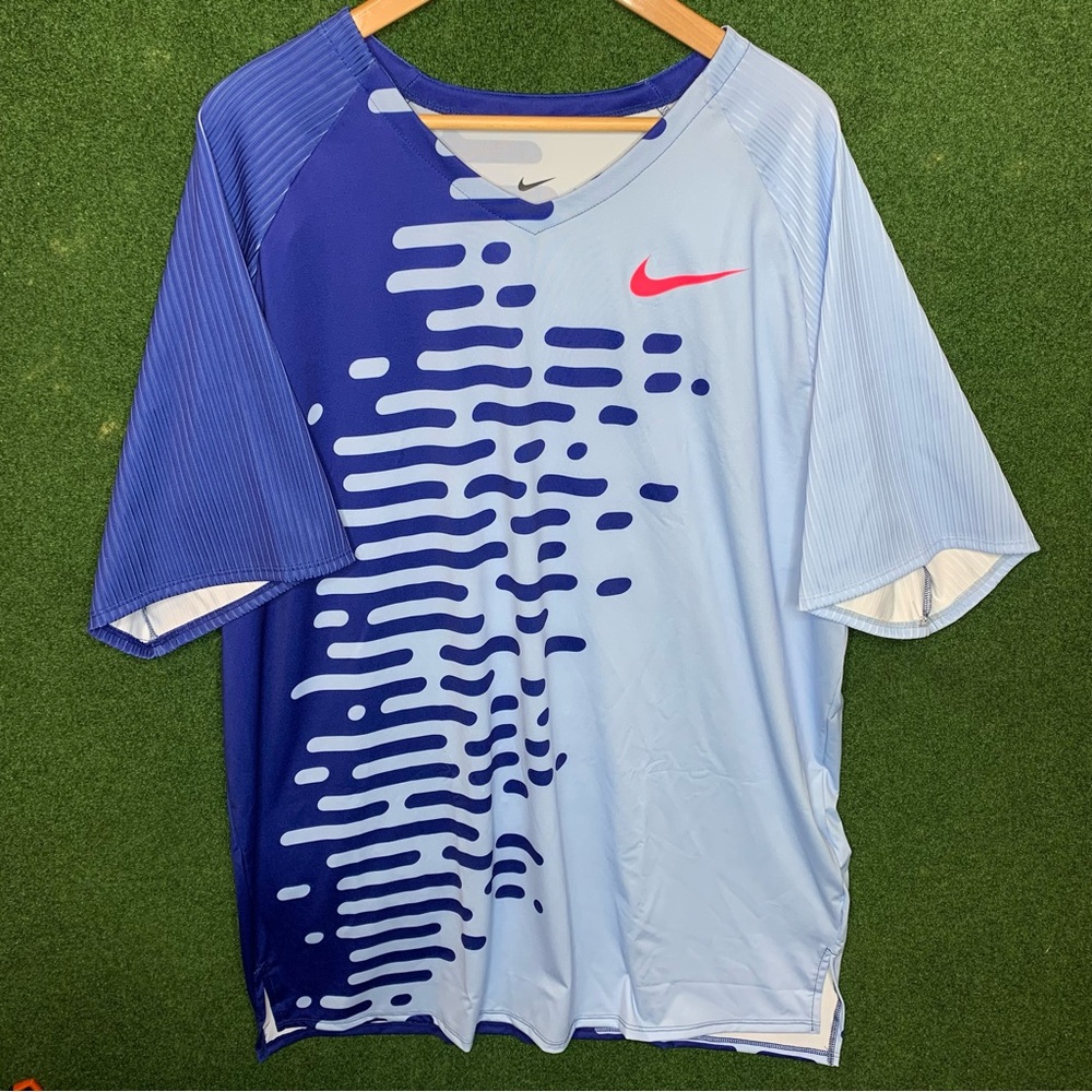 3XL-T Nike 2023 Team Edition Pro Elite Track Field Running Shirt DR4851-455 NWOT
